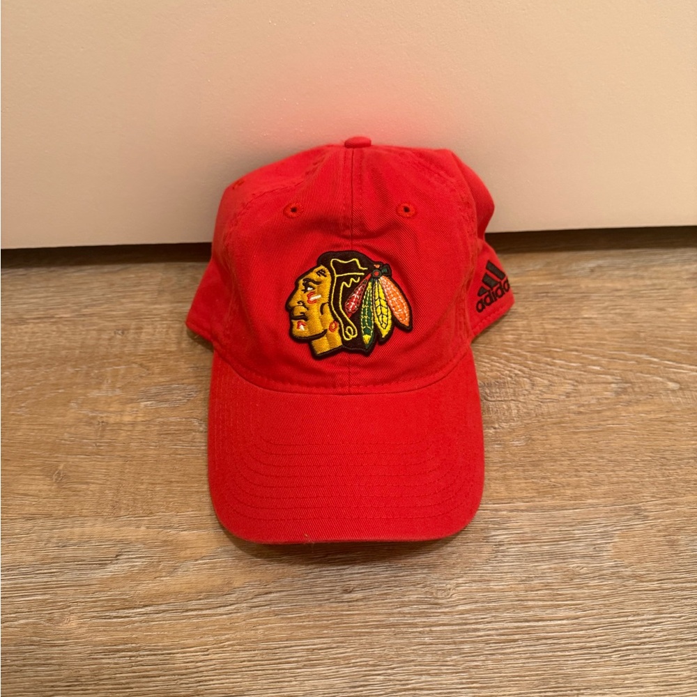 Adidas Chicago Blackhawks Red Hat